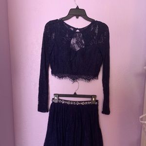 Two piece homecoming set